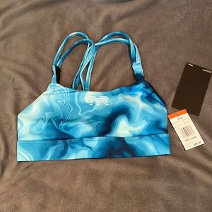 TYR sports bra size small NWT